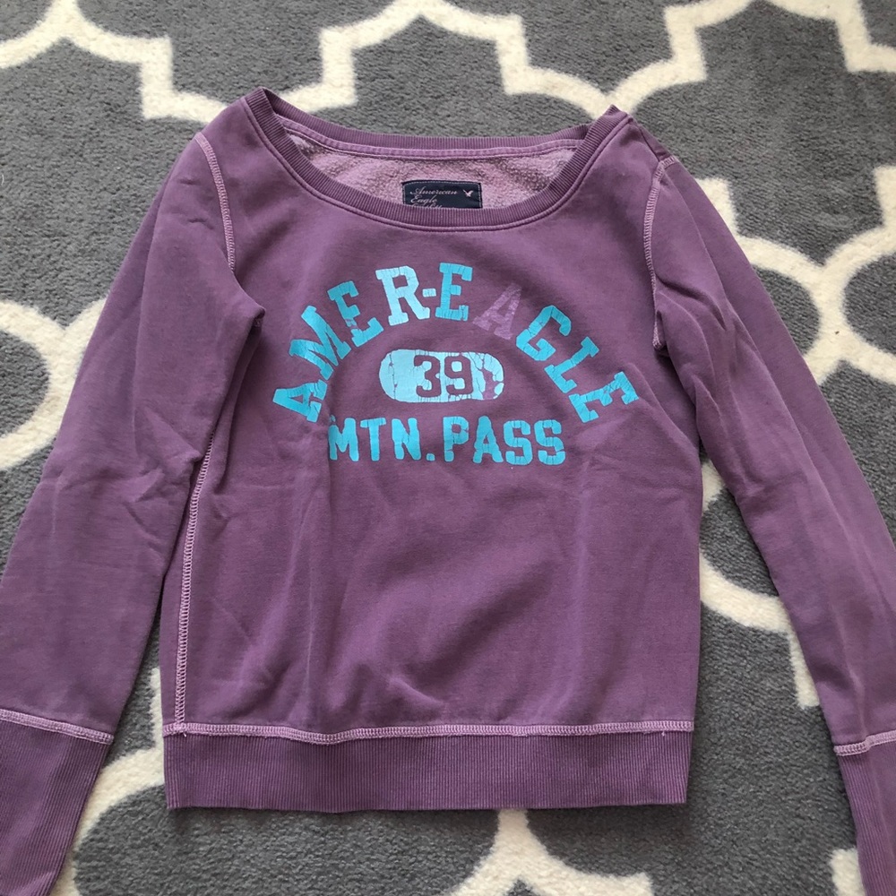 american eagle sweatshirt size xs